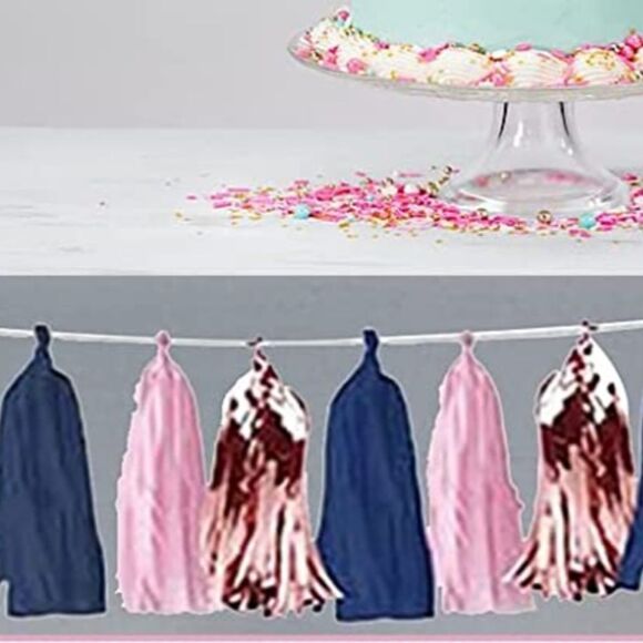 New Baby Gender Reveal Party Decoration Shower Backdrop Photo Background Banner - Picture 7 of 8